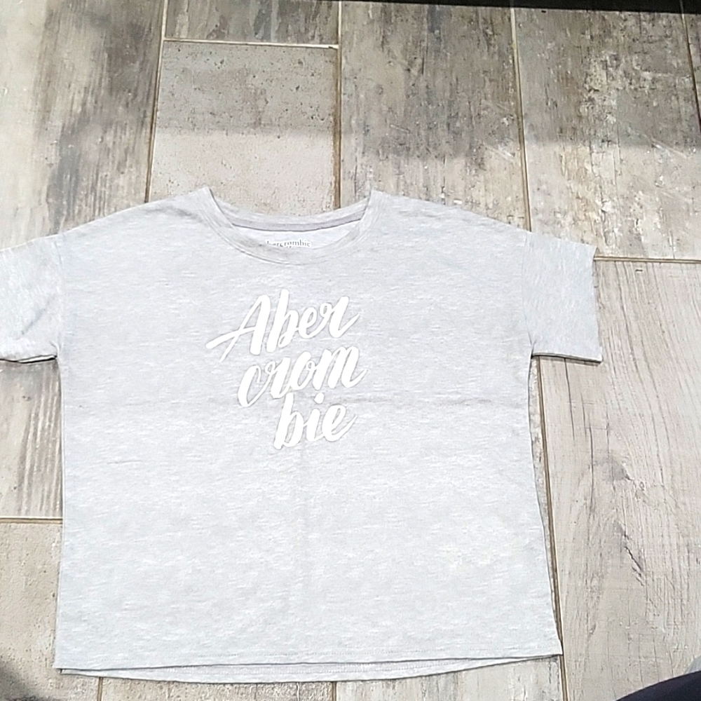 Abercombie kids sleep gray shirt size 13/14 #17